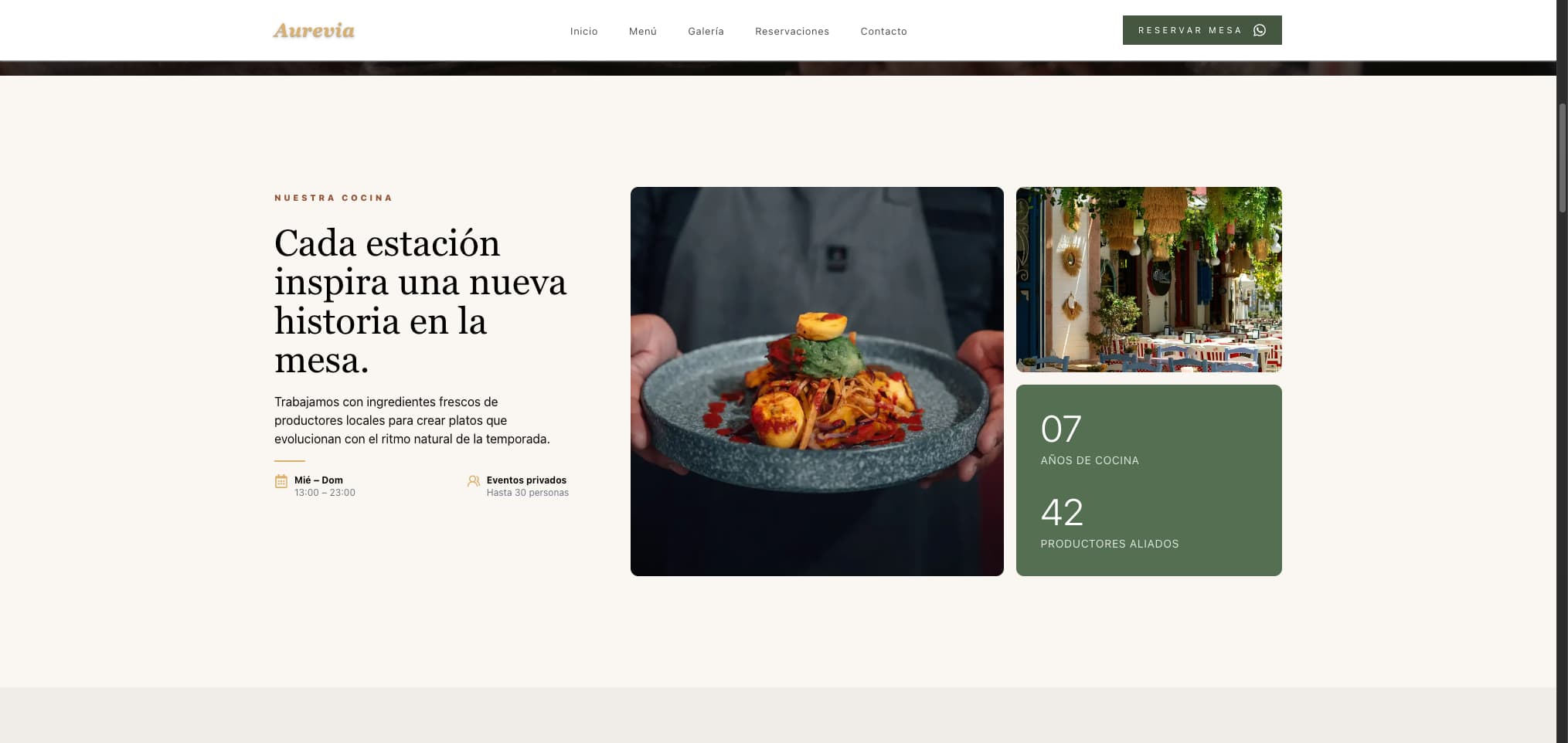 Restaurante Aurevia - vista 2